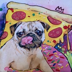 Black Milk X Lora Zombie Junk Food Dog BFT (limited) - size: small / S